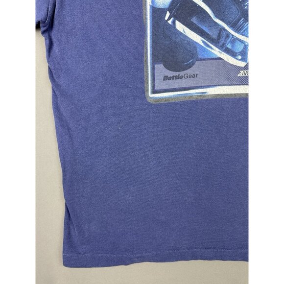 Vintage 90's Brooks Shoes Promo Sneakers Battle Gear Canada Made Large Rare Tee - Picture 6 of 16